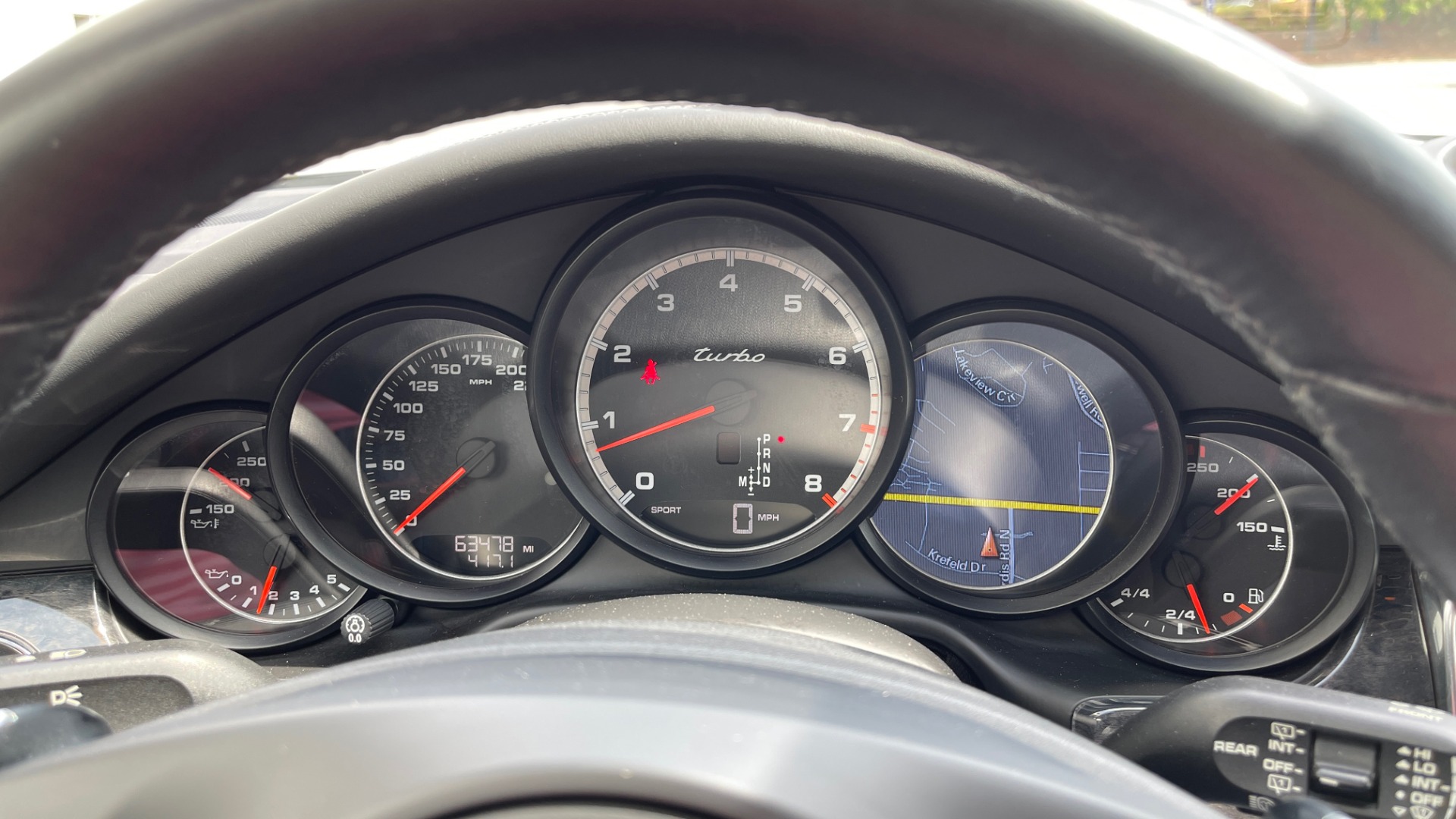 Used 2010 Porsche PANAMERA 4DR HB TURBO / SPORT CHRONO / BOSE / AUTO CLIMATE CONTROL for sale Sold at Formula Imports in Charlotte NC 28227 38