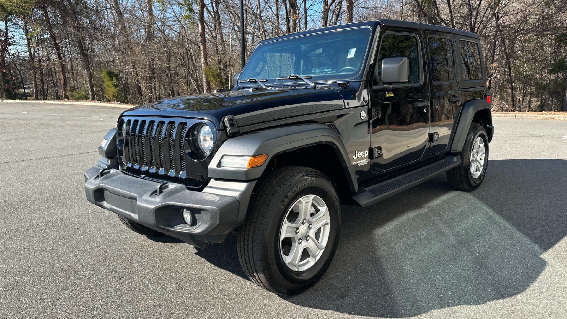 Used 2020 Jeep Wrangler Unlimited SPORT S / TECH PACKAGE / S PACKAGE / BLACK 3 PIECE HARD TOP for sale Sold at Formula Imports in Charlotte NC 28227 5