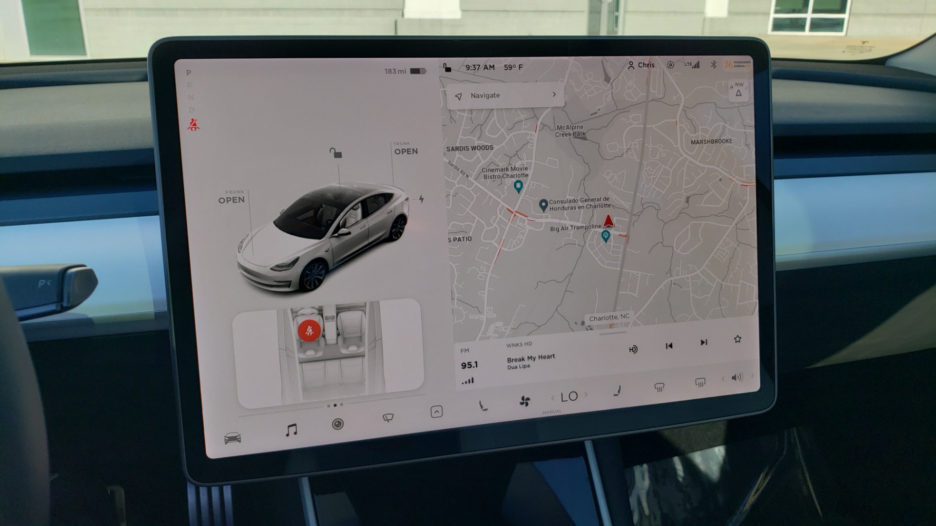 Used 2020 Tesla MODEL 3 PERFORMANCE / AWD / NAV / DUAL-SUNROOF / RERVIEW for sale Sold at Formula Imports in Charlotte NC 28227 43
