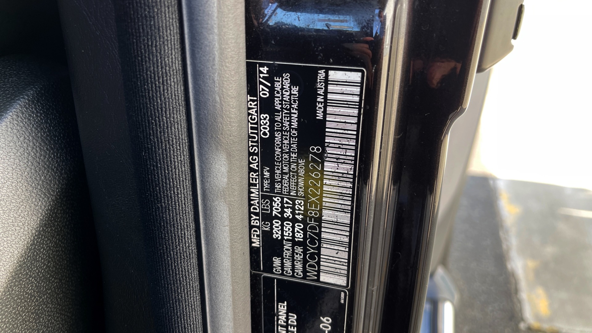 Used 2014 Mercedes-Benz G-CLASS G 63 AMG / DISGNO LEATHER / NAV / SUNROOF / REARVIEW for sale Sold at Formula Imports in Charlotte NC 28227 76