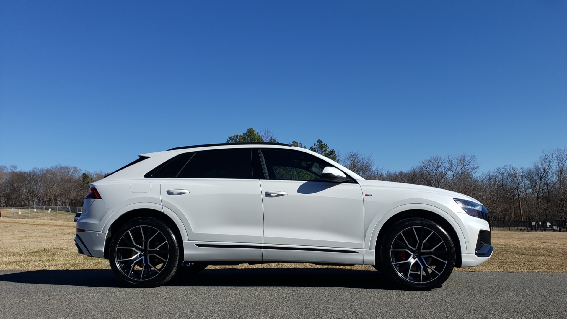 Used 2019 Audi Q8 PRESTIGE S-LINE / LUX PKG / ADAPT CHASSIS / YEAR ONE / CLD WTHR for sale Sold at Formula Imports in Charlotte NC 28227 12