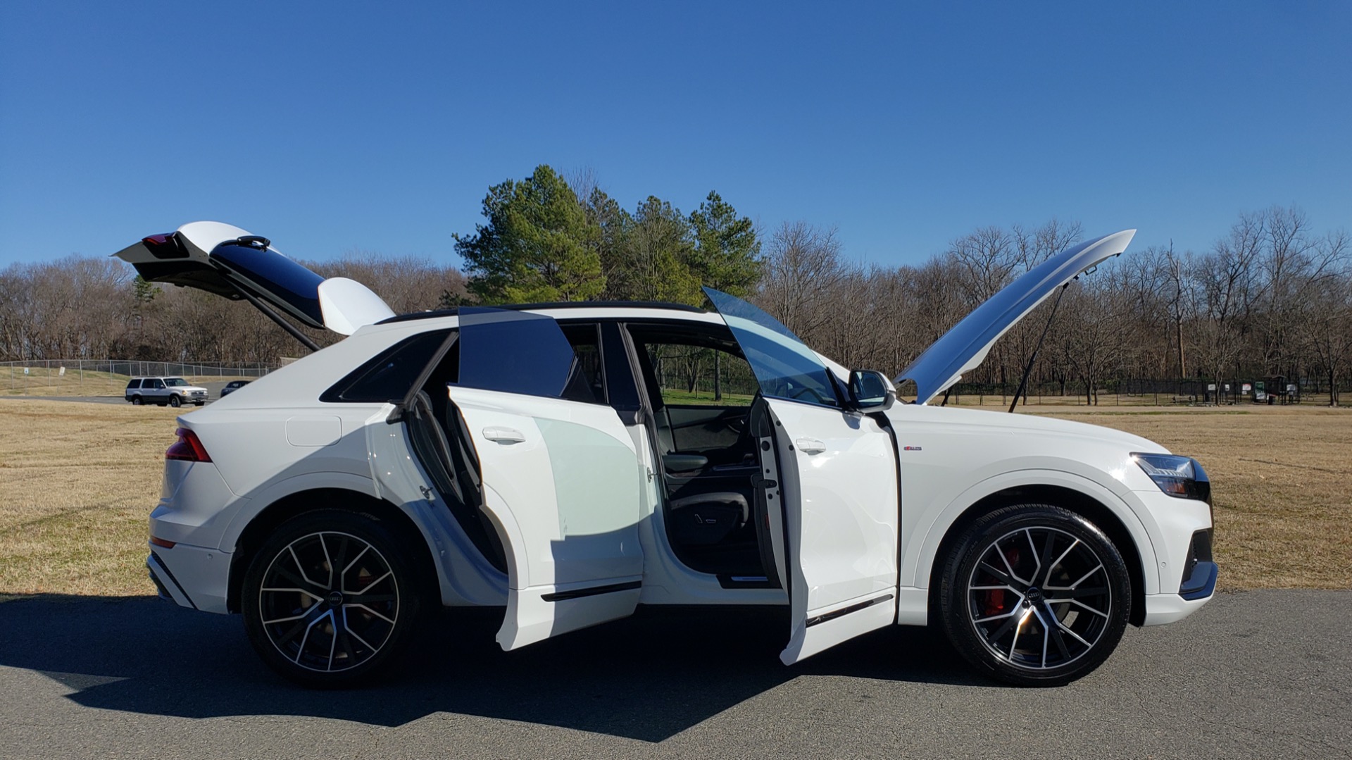 Used 2019 Audi Q8 PRESTIGE S-LINE / LUX PKG / ADAPT CHASSIS / YEAR ONE / CLD WTHR for sale Sold at Formula Imports in Charlotte NC 28227 17