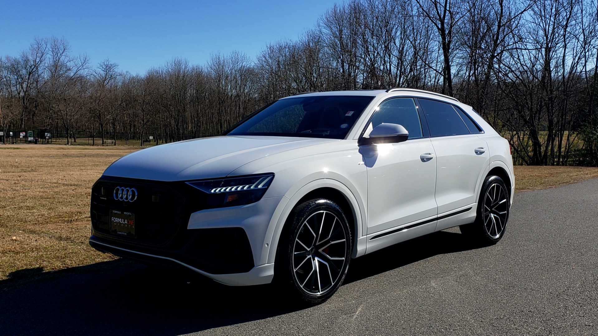Used 2019 Audi Q8 PRESTIGE S-LINE / LUX PKG / ADAPT CHASSIS / YEAR ONE / CLD WTHR for sale Sold at Formula Imports in Charlotte NC 28227 3