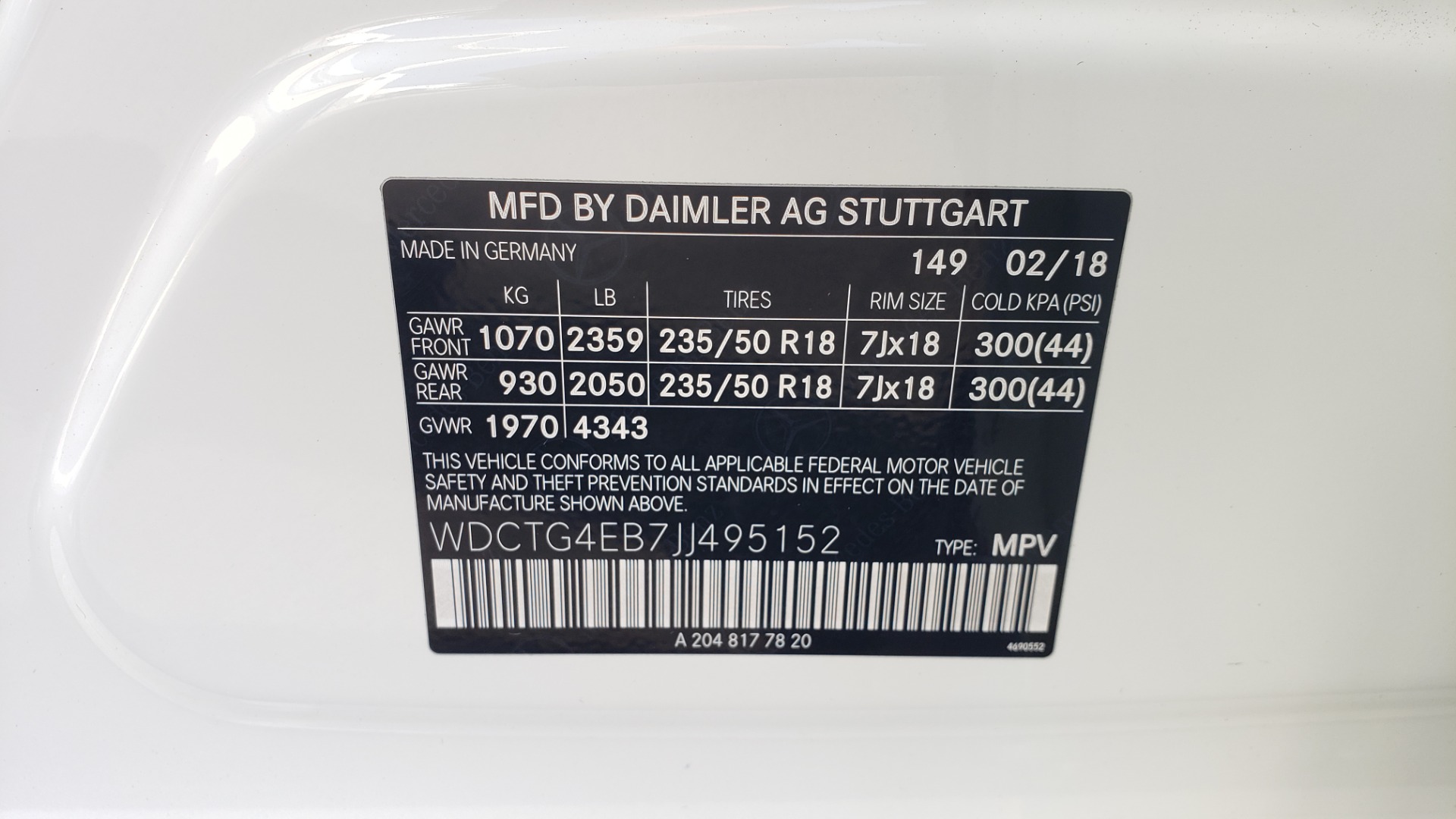 Used 2018 Mercedes-Benz GLA 250 SUV / PANO-ROOF / HTD STS / BSA / APPLE CARPLAY / REARVIEW for sale Sold at Formula Imports in Charlotte NC 28227 87
