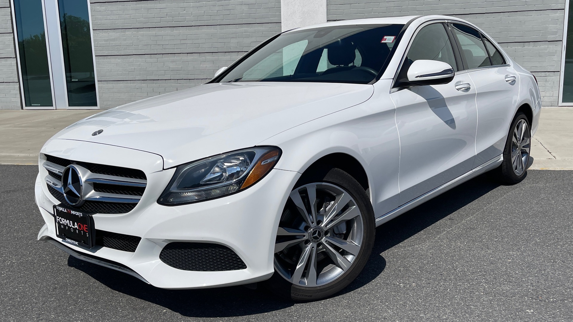 Used 2018 Mercedes-Benz C-CLASS C 300 PREMIUM / APPLE CARPLAY / KEYLESS-GO / SUNROOF / REARVIEW for sale Sold at Formula Imports in Charlotte NC 28227 1