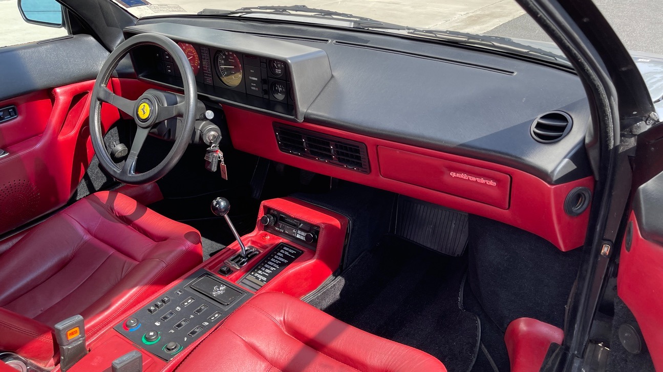 Used 1984 Ferrari MONDIAL 2+2 CABRIOLET / MID-ENGINE 3.0L V8 240HP / 5-SPEED MANUAL / LOW MILES for sale $61,999 at Formula Imports in Charlotte NC 28227 13