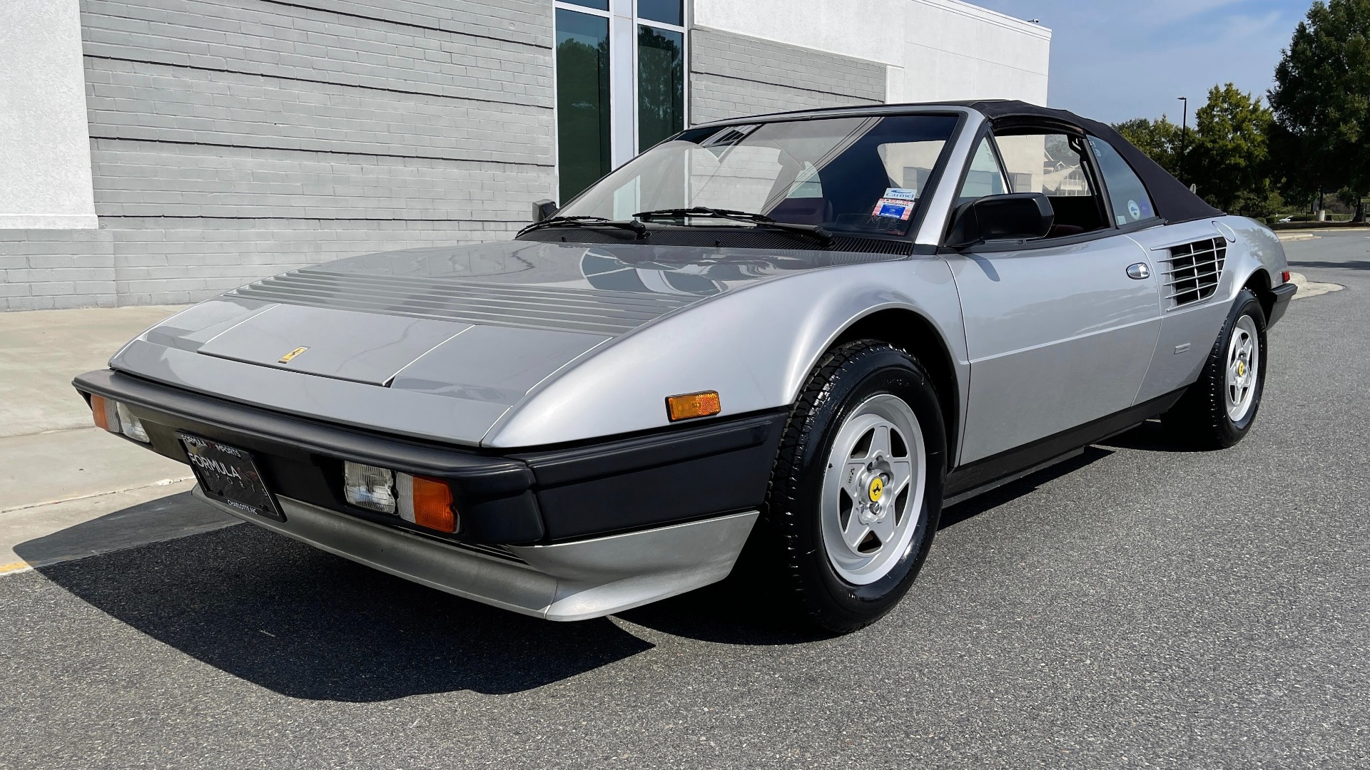 Used 1984 Ferrari MONDIAL 2+2 CABRIOLET / MID-ENGINE 3.0L V8 240HP / 5-SPEED MANUAL / LOW MILES for sale Sold at Formula Imports in Charlotte NC 28227 2