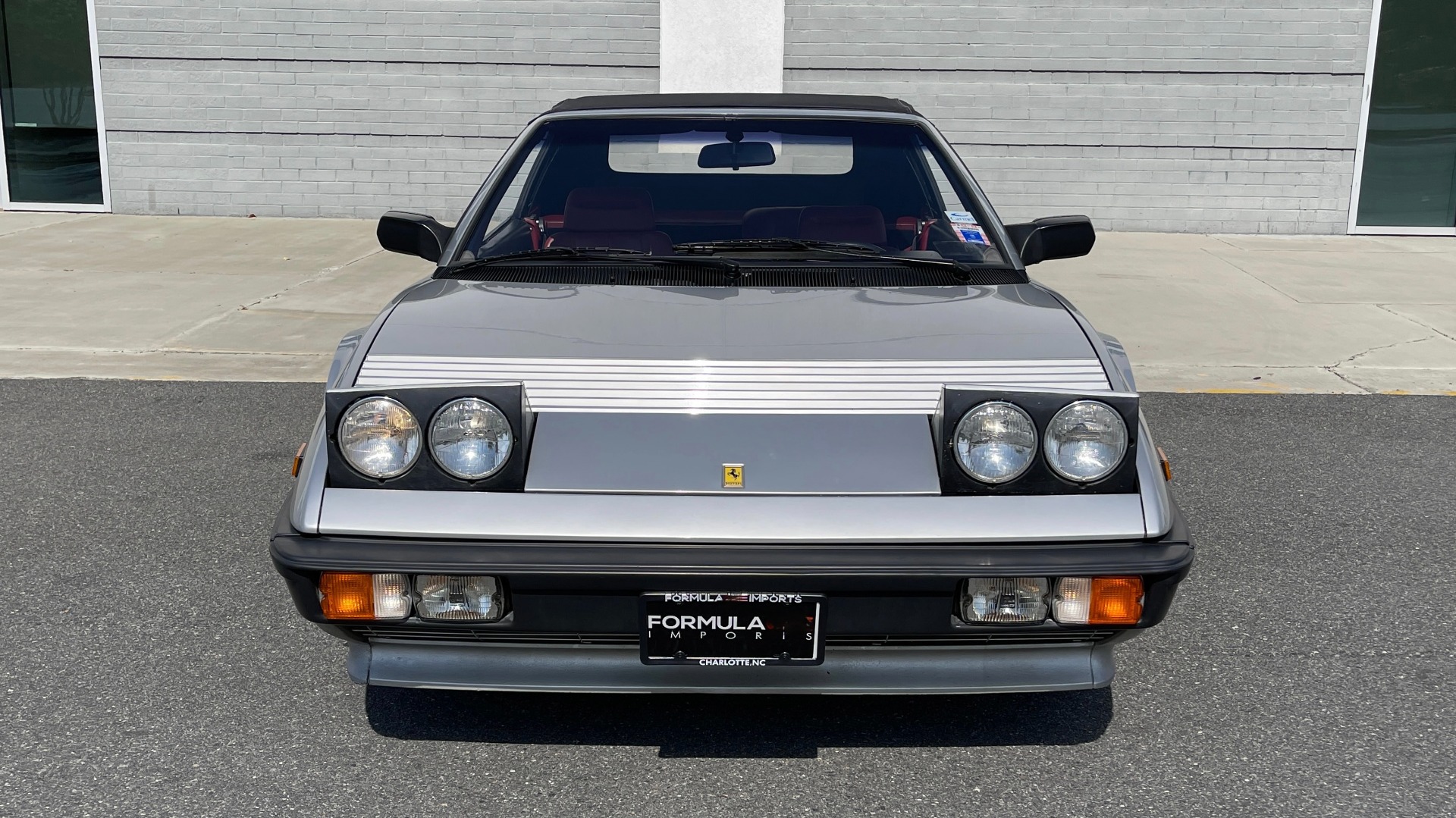 Used 1984 Ferrari MONDIAL 2+2 CABRIOLET / MID-ENGINE 3.0L V8 240HP / 5-SPEED MANUAL / LOW MILES for sale Sold at Formula Imports in Charlotte NC 28227 3