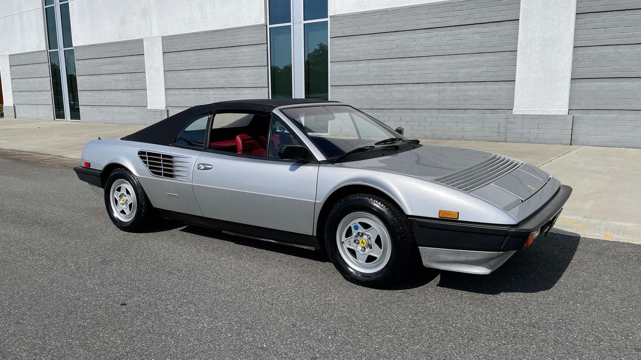 Used 1984 Ferrari MONDIAL 2+2 CABRIOLET / MID-ENGINE 3.0L V8 240HP / 5-SPEED MANUAL / LOW MILES for sale Sold at Formula Imports in Charlotte NC 28227 5