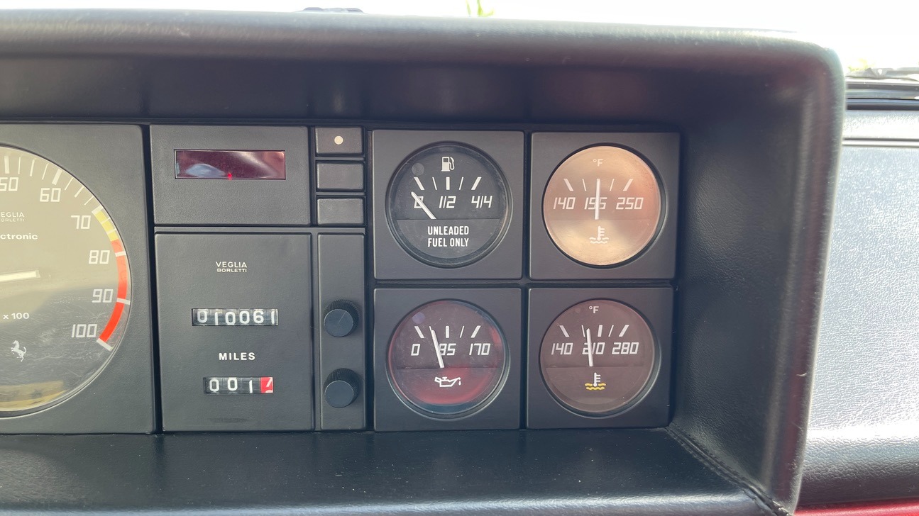 Used 1984 Ferrari MONDIAL 2+2 CABRIOLET / MID-ENGINE 3.0L V8 240HP / 5-SPEED MANUAL / LOW MILES for sale Sold at Formula Imports in Charlotte NC 28227 54