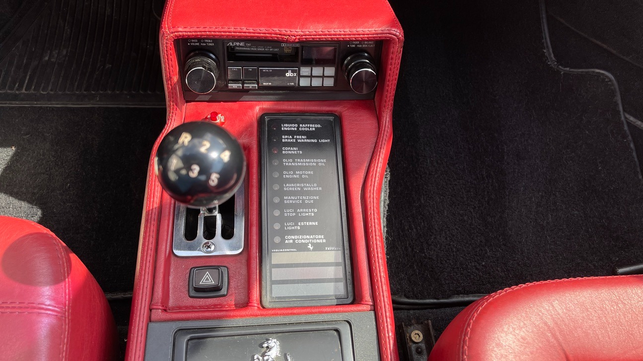 Used 1984 Ferrari MONDIAL 2+2 CABRIOLET / MID-ENGINE 3.0L V8 240HP / 5-SPEED MANUAL / LOW MILES for sale Sold at Formula Imports in Charlotte NC 28227 58