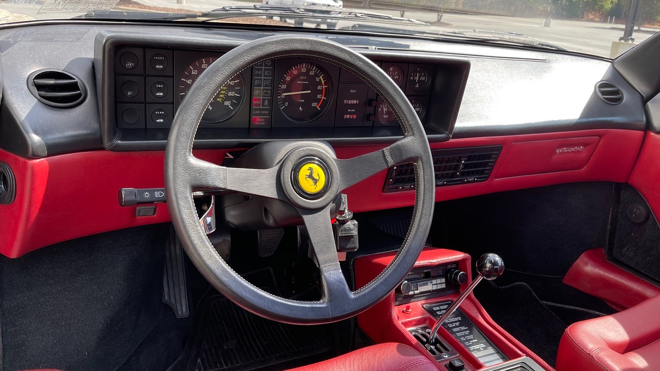 Used 1984 Ferrari MONDIAL 2+2 CABRIOLET / MID-ENGINE 3.0L V8 240HP / 5-SPEED MANUAL / LOW MILES for sale Sold at Formula Imports in Charlotte NC 28227 64
