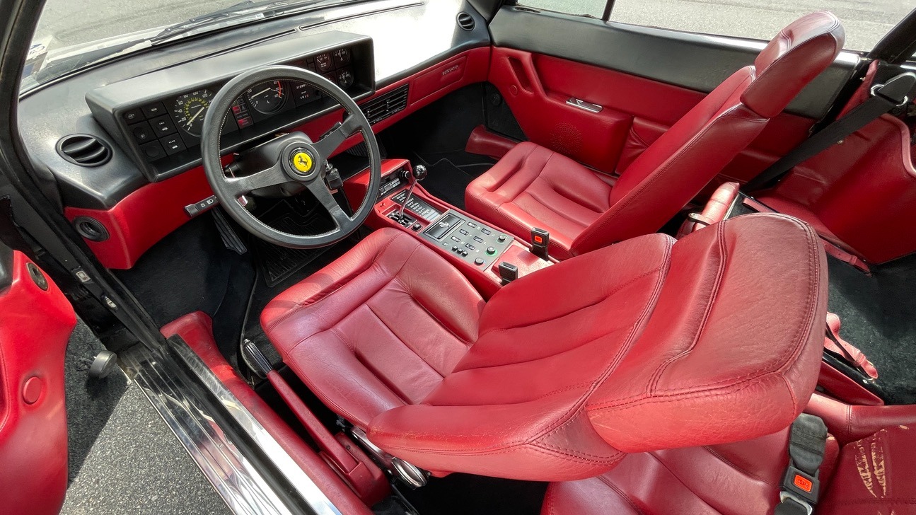 Used 1984 Ferrari MONDIAL 2+2 CABRIOLET / MID-ENGINE 3.0L V8 240HP / 5-SPEED MANUAL / LOW MILES for sale $55,200 at Formula Imports in Charlotte NC 28227 7