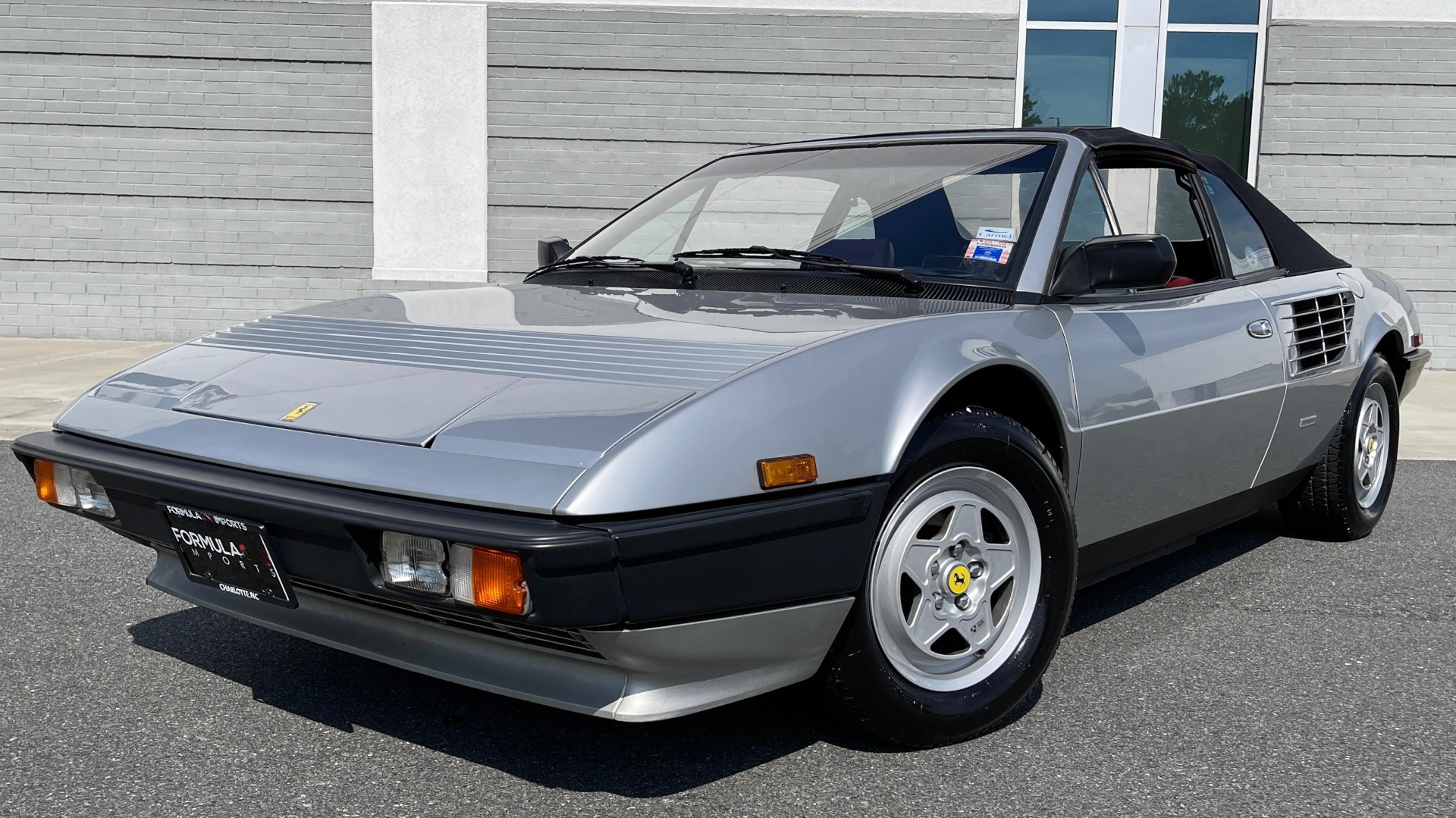 Used 1984 Ferrari MONDIAL 2+2 CABRIOLET / MID-ENGINE 3.0L V8 240HP / 5-SPEED MANUAL / LOW MILES for sale $55,200 at Formula Imports in Charlotte NC 28227 1