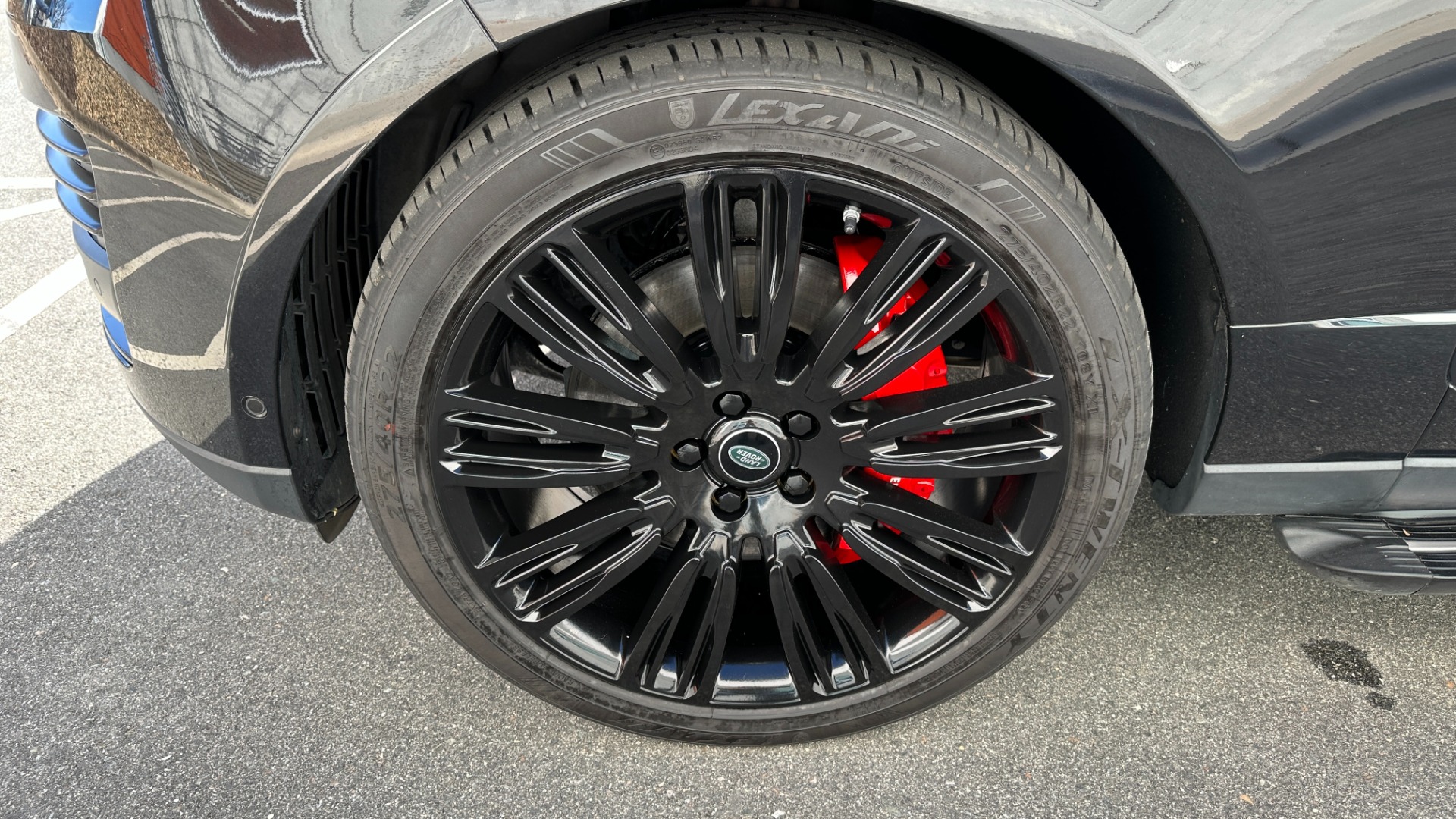 Used 2018 Land Rover Range Rover SUPERCHARGED / DRIVE PRO PKG / FULL BLACKOUT / RED CALIPERS / 21IN WHEELS for sale Sold at Formula Imports in Charlotte NC 28227 48