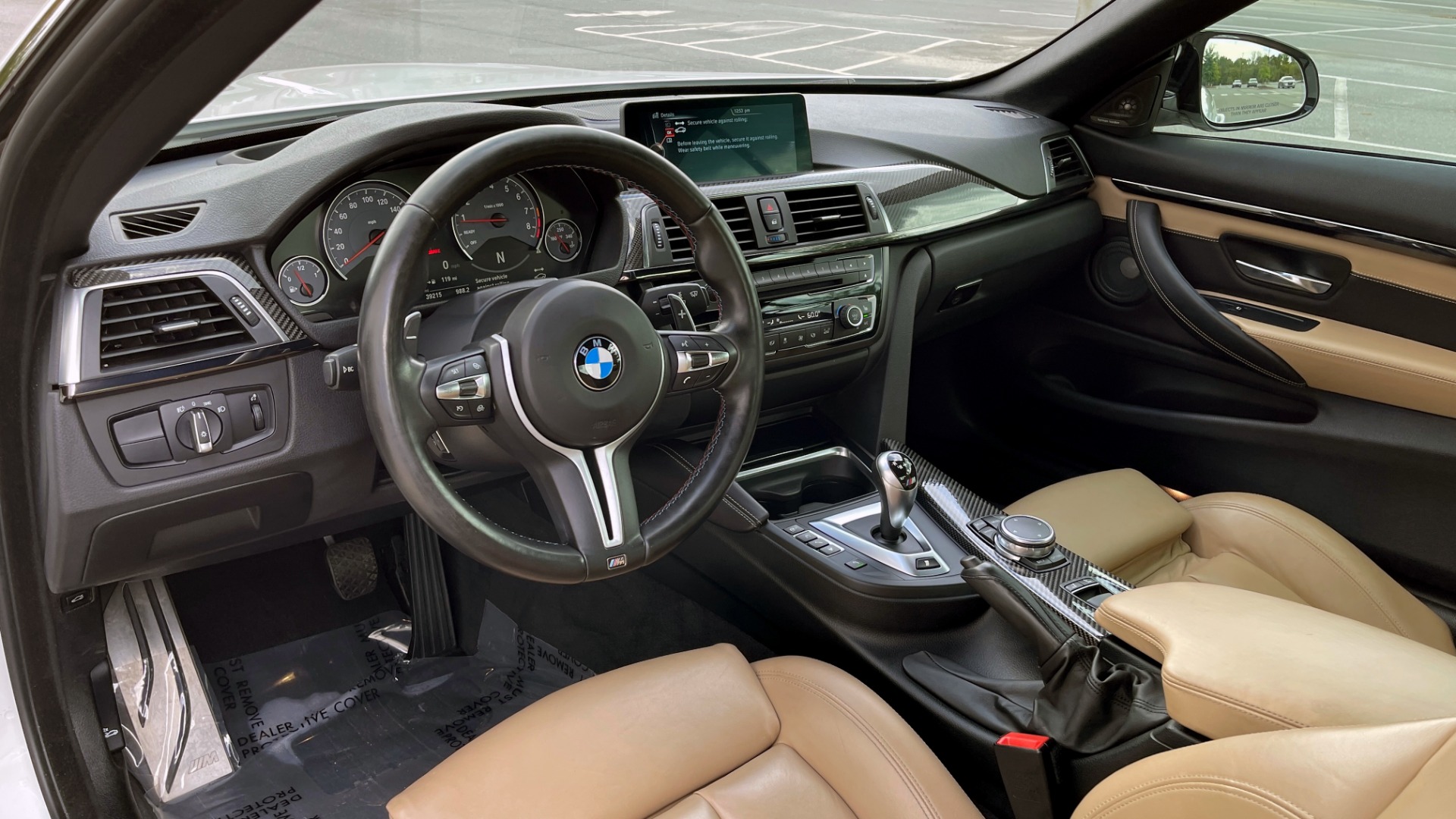 Used 2016 BMW M4 CONVERTIBLE 3.0L / 7-SPD AUTO / EXECUTIVE / ADAPT M SUSP / REARVIEW for sale Sold at Formula Imports in Charlotte NC 28227 42