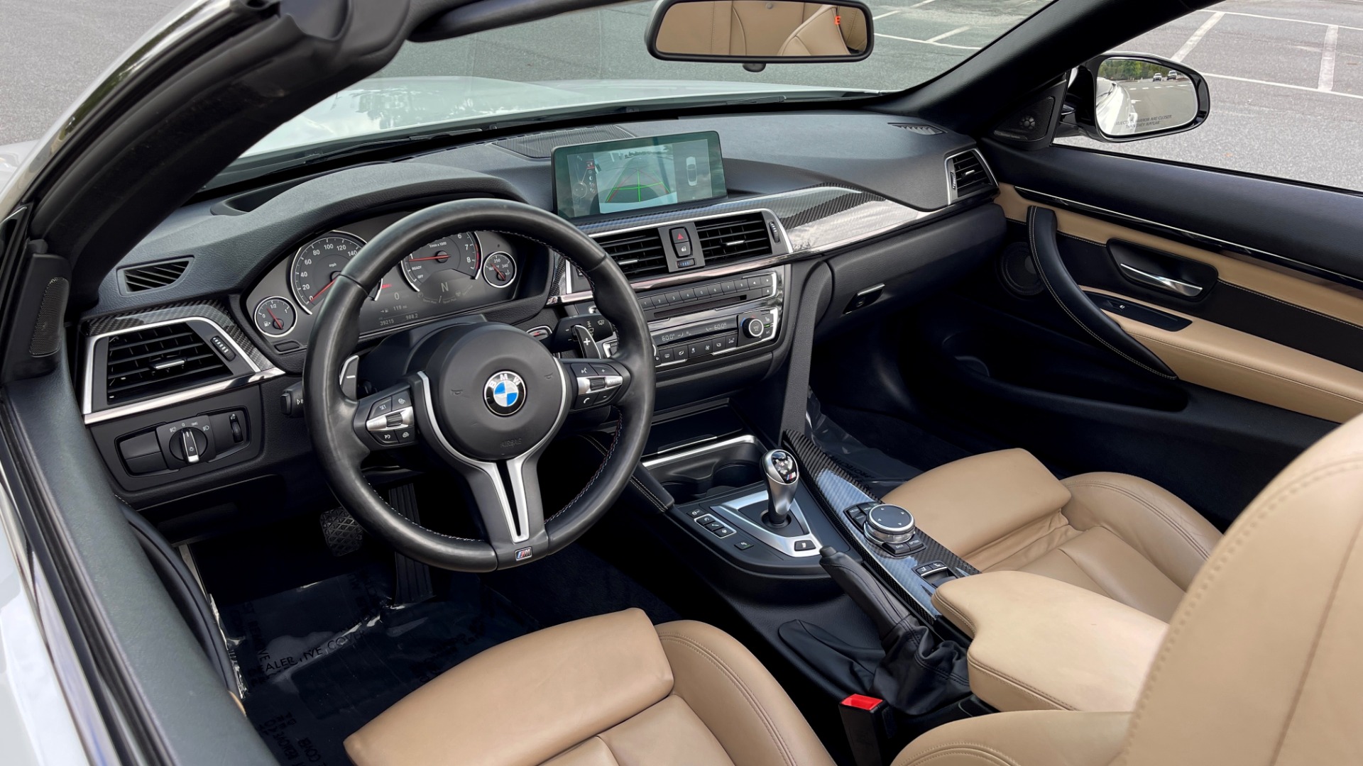 Used 2016 BMW M4 CONVERTIBLE 3.0L / 7-SPD AUTO / EXECUTIVE / ADAPT M SUSP / REARVIEW for sale Sold at Formula Imports in Charlotte NC 28227 54