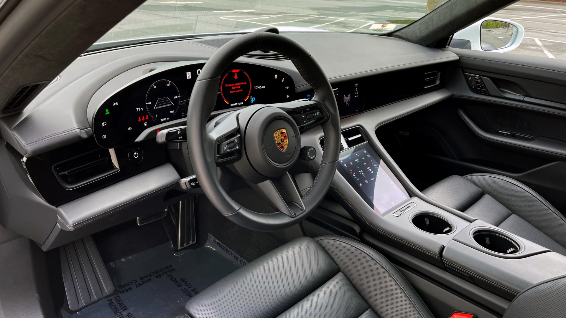 Used 2020 Porsche TAYCAN TURBO SEDAN / AWD / NAV / BOSE / PANO-ROOF / LCA / SURROUND VIEW for sale $162,995 at Formula Imports in Charlotte NC 28227 36