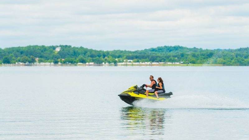 Used 2021 Yamaha VX1800C-WA WAVERUNNER CRUISER HO / TRAILER / 3-VESTS / COVER / 16HRS for sale Sold at Formula Imports in Charlotte NC 28227 11