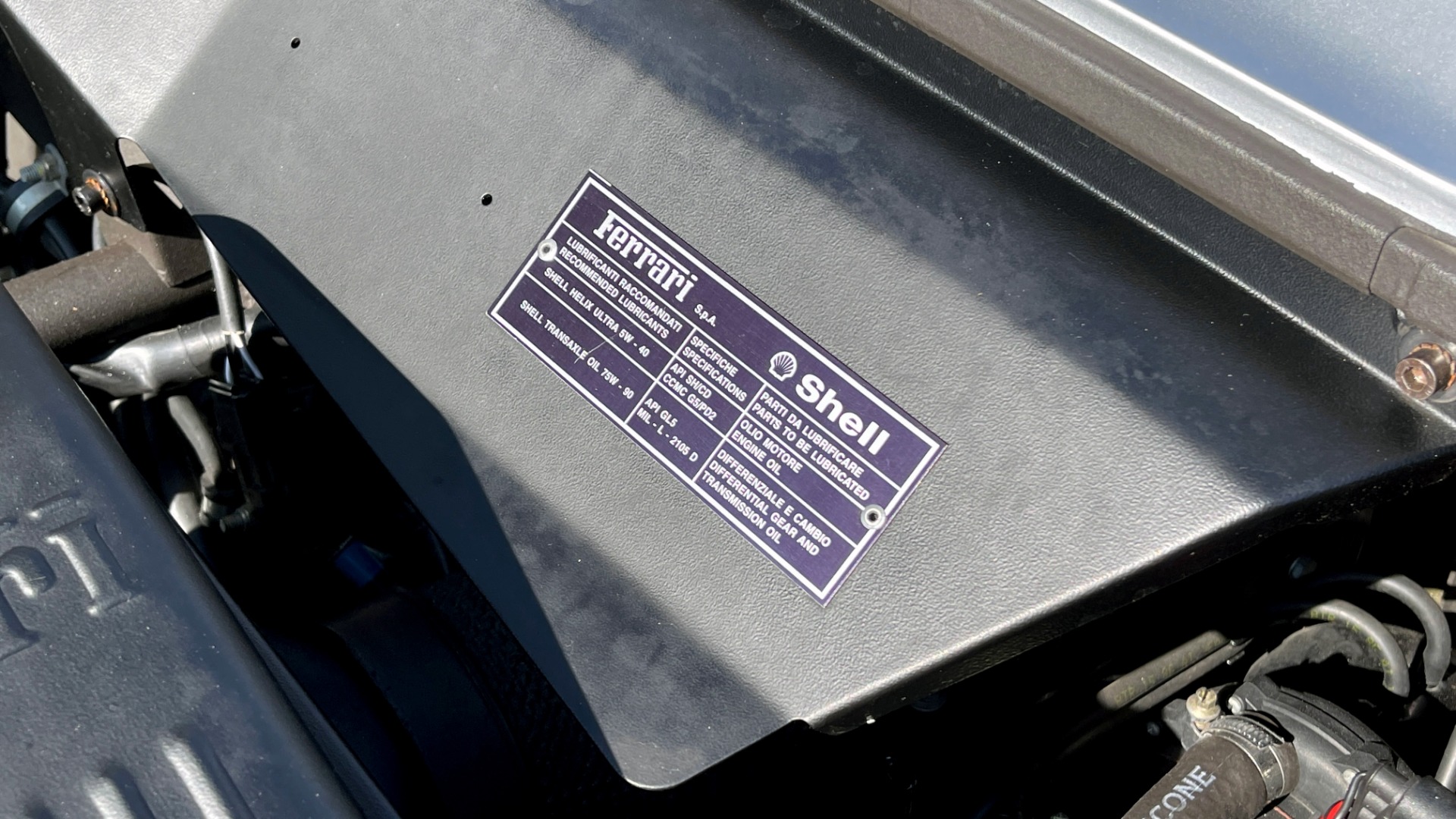 Used 1999 Ferrari F355 SPIDER W/GATED SHIFTER / NO. 31605 / LOW MILES for sale Sold at Formula Imports in Charlotte NC 28227 32