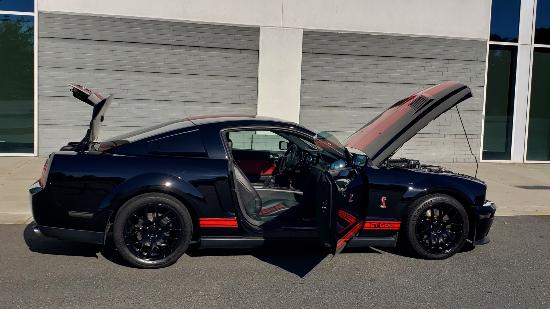 Used 2009 Ford MUSTANG SHELBY GT500 / RED SNAKE EDITION / UPGRADED 750RWHP / NAV / SHAKER SND for sale Sold at Formula Imports in Charlotte NC 28227 17