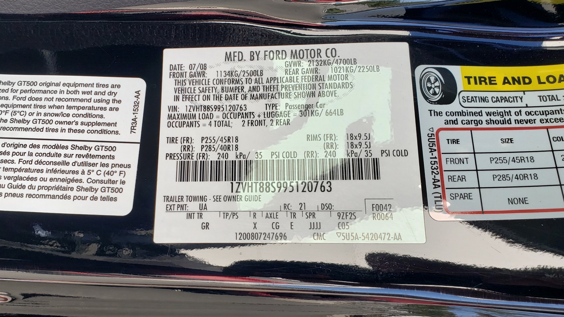 Used 2009 Ford MUSTANG SHELBY GT500 / RED SNAKE EDITION / UPGRADED 750RWHP / NAV / SHAKER SND for sale Sold at Formula Imports in Charlotte NC 28227 83