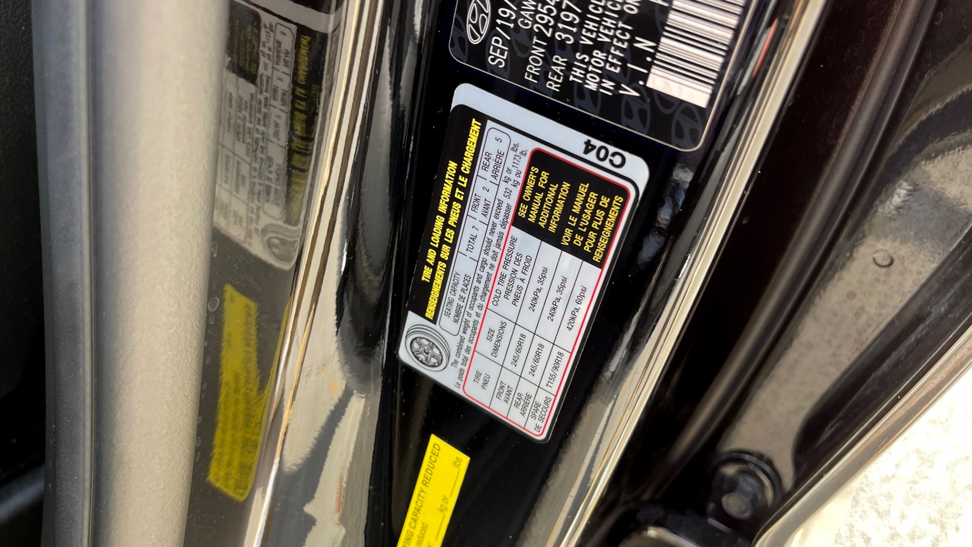 Used 2020 Hyundai PALISADE SEL / 3.8L V6 / FWD / 8-SPD AUTO / SUNROOF / 3-ROW / REARVIEW for sale Sold at Formula Imports in Charlotte NC 28227 63