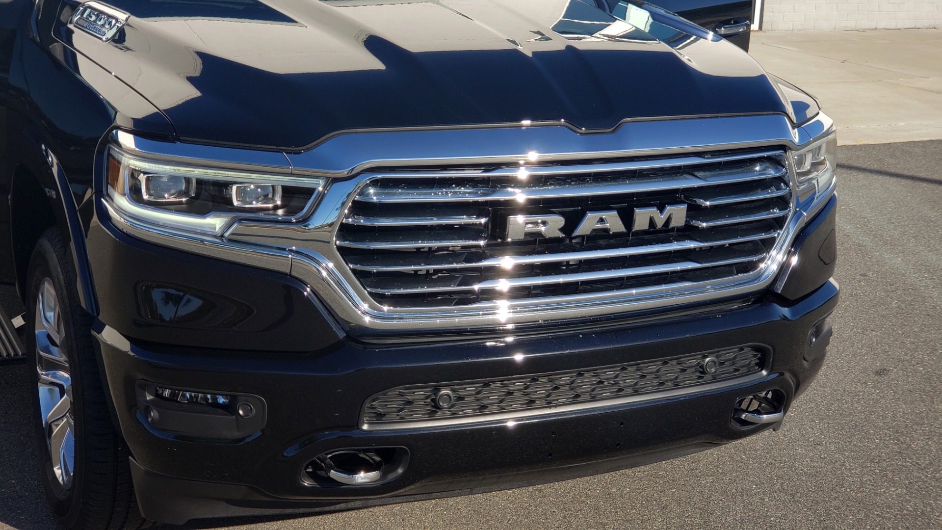 Used 2021 Ram 1500 LONGHORN LIMITED 4X4 / 5.7L HEMI / CREWCAB / H/K SND / PANO-ROOF / REARVIEW for sale $65,999 at Formula Imports in Charlotte NC 28227 24