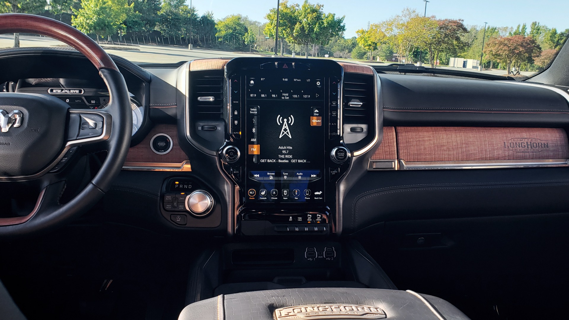 Used 2021 Ram 1500 LONGHORN LIMITED 4X4 / 5.7L HEMI / CREWCAB / H/K SND / PANO-ROOF / REARVIEW for sale $65,999 at Formula Imports in Charlotte NC 28227 51