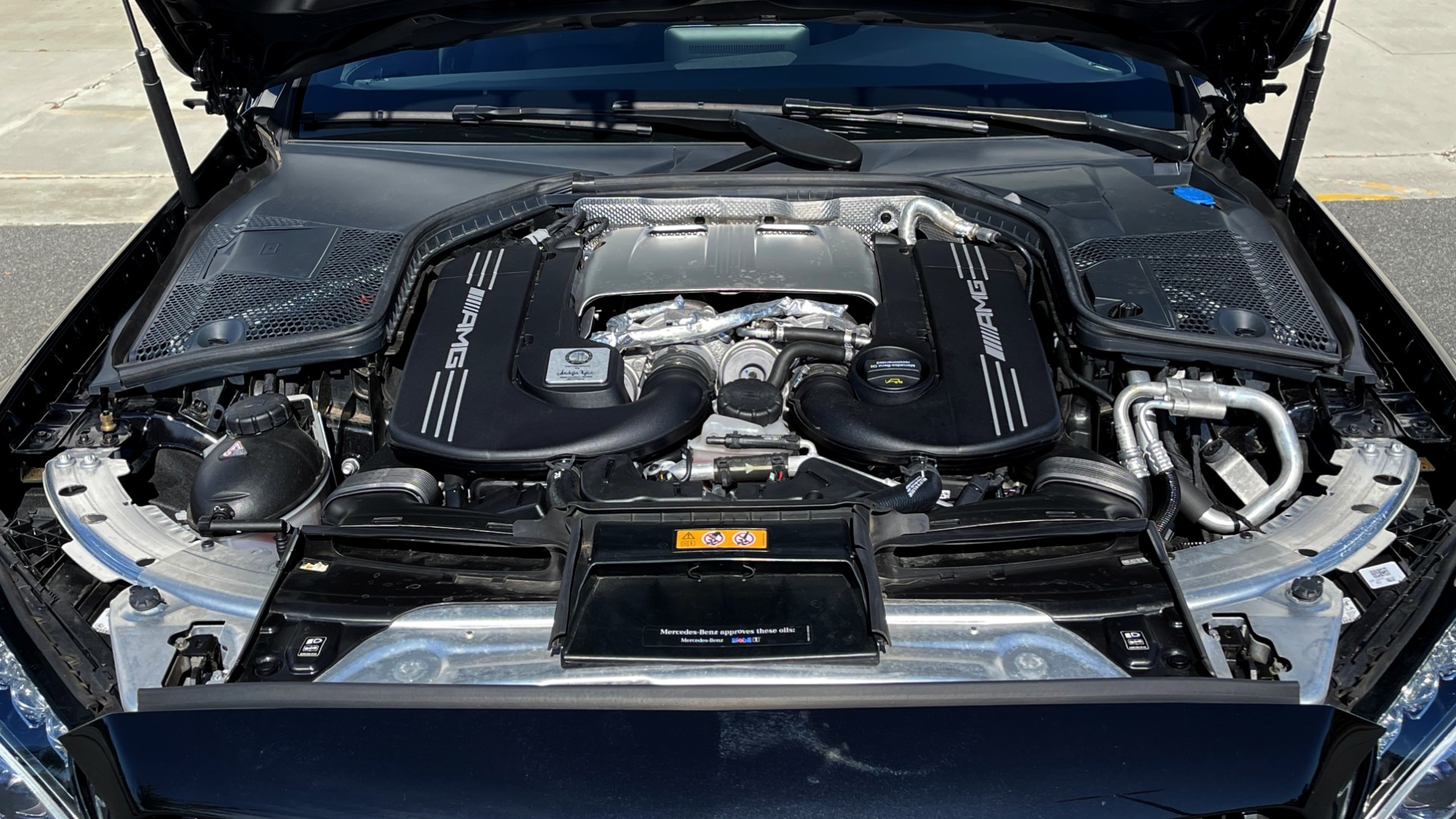 Used 2018 Mercedes-Benz C-CLASS AMG C 63 CAB / PREMIUM / LIGHTING / NIGHT PKG / PERF EXHAUST for sale Sold at Formula Imports in Charlotte NC 28227 11