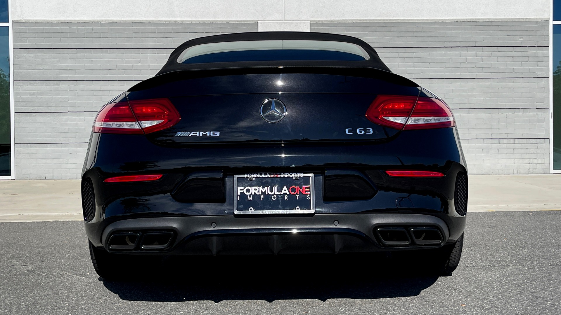 Used 2018 Mercedes-Benz C-CLASS AMG C 63 CAB / PREMIUM / LIGHTING / NIGHT PKG / PERF EXHAUST for sale Sold at Formula Imports in Charlotte NC 28227 19