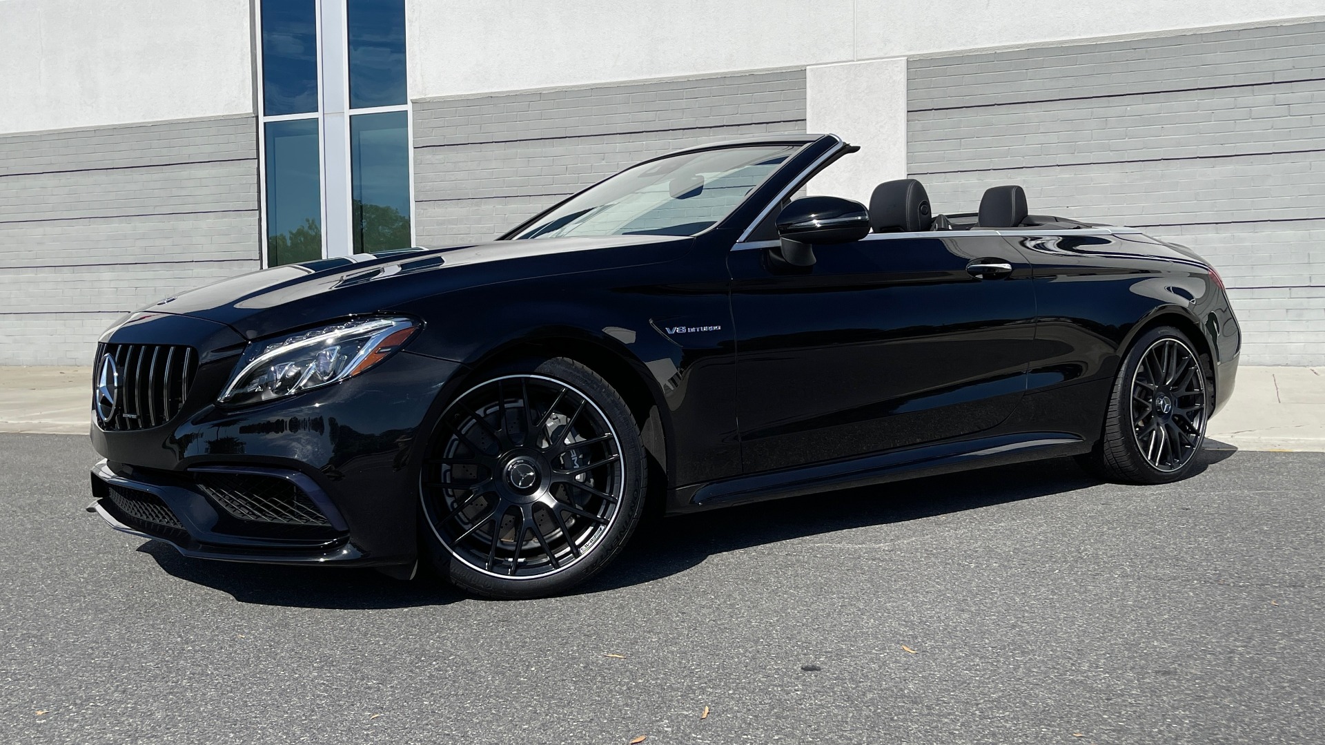 Used 2018 Mercedes-Benz C-CLASS AMG C 63 CAB / PREMIUM / LIGHTING / NIGHT PKG / PERF EXHAUST for sale $67,495 at Formula Imports in Charlotte NC 28227 2