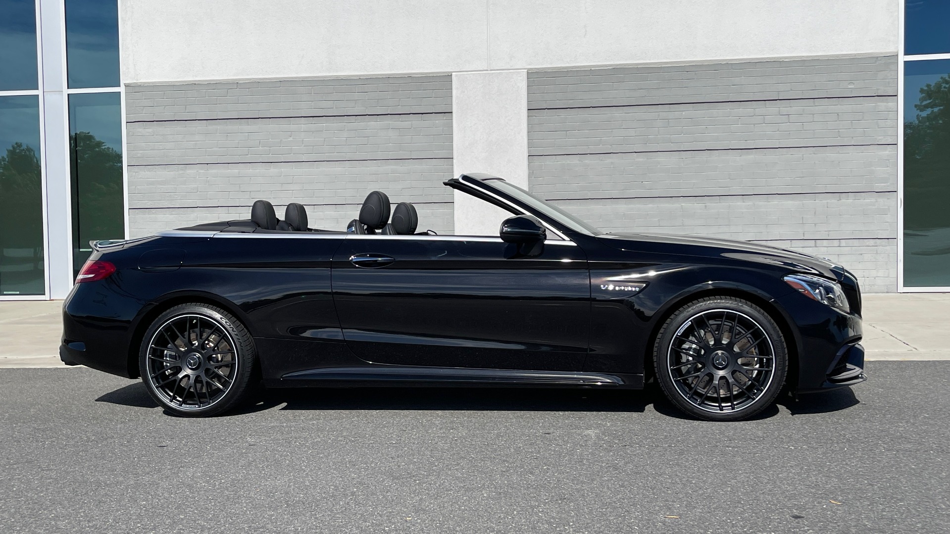 Used 2018 Mercedes-Benz C-CLASS AMG C 63 CABRIOLET / PREMIUM / LIGHTING / NIGHT PKG / MULTIMEDIA / PERF EXH for sale Sold at Formula Imports in Charlotte NC 28227 3