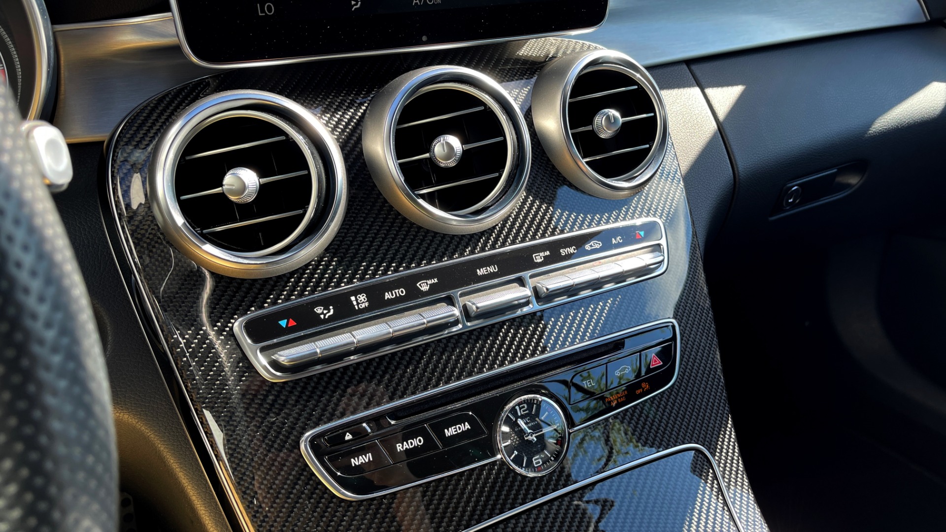 Used 2018 Mercedes-Benz C-CLASS AMG C 63 CABRIOLET / PREMIUM / LIGHTING / NIGHT PKG / MULTIMEDIA / PERF EXH for sale Sold at Formula Imports in Charlotte NC 28227 48