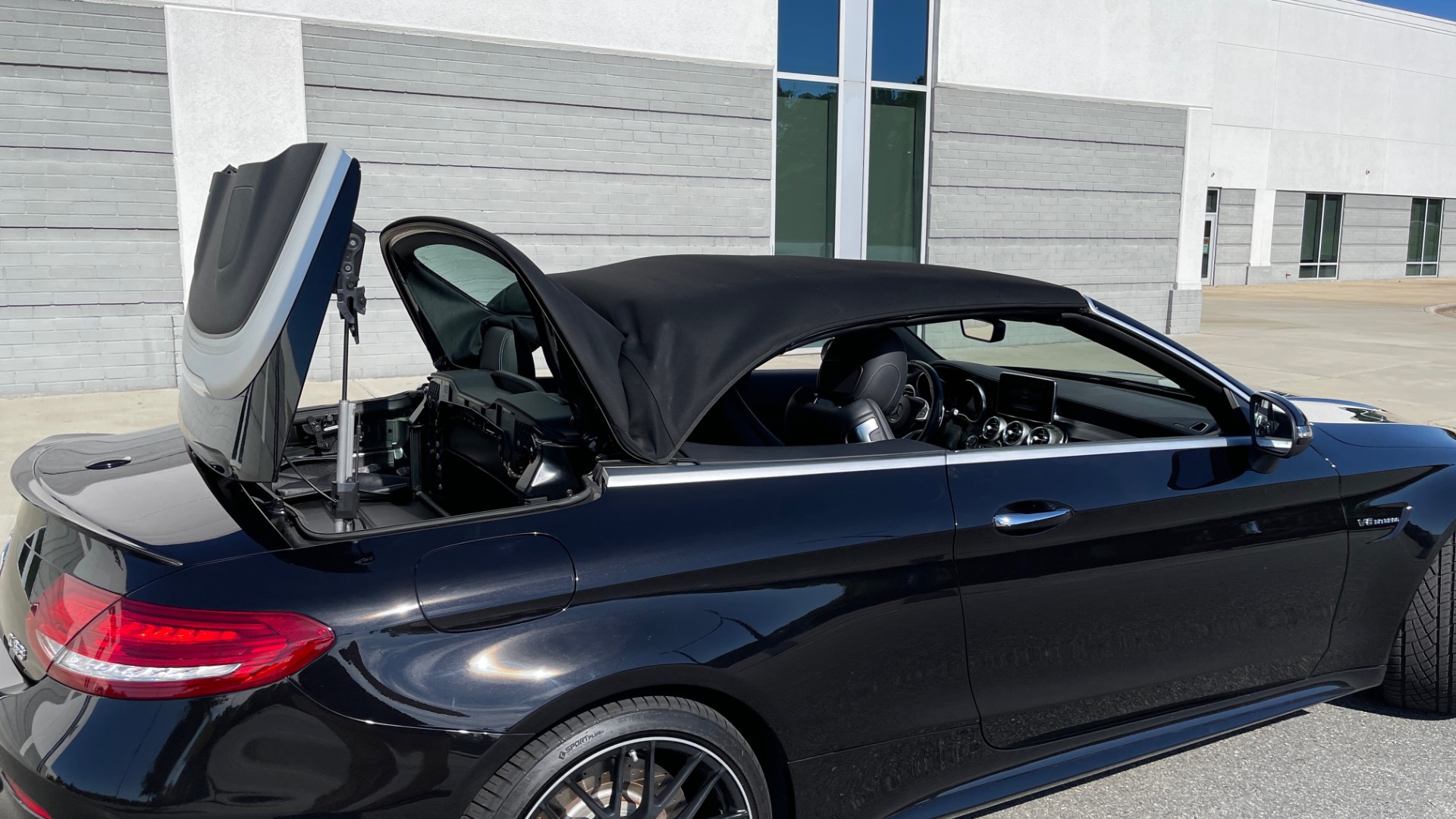 Used 2018 Mercedes-Benz C-CLASS AMG C 63 CAB / PREMIUM / LIGHTING / NIGHT PKG / PERF EXHAUST for sale Sold at Formula Imports in Charlotte NC 28227 65