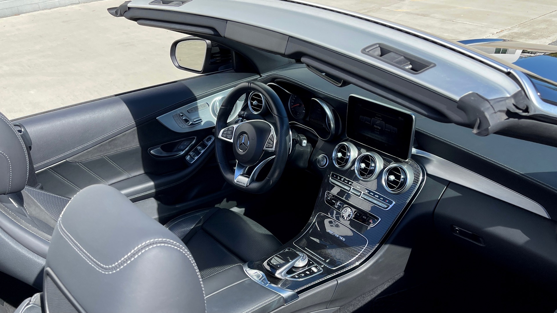 Used 2018 Mercedes-Benz C-CLASS AMG C 63 CABRIOLET / PREMIUM / LIGHTING / NIGHT PKG / MULTIMEDIA / PERF EXH for sale Sold at Formula Imports in Charlotte NC 28227 70