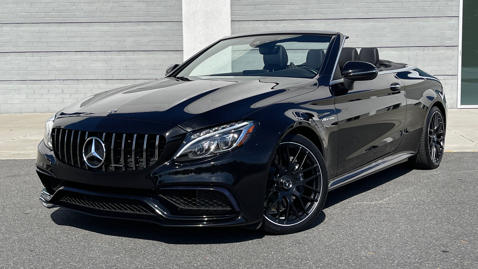 Used 2018 Mercedes-Benz C-CLASS AMG C 63 CAB / PREMIUM / LIGHTING / NIGHT PKG / PERF EXHAUST for sale Sold at Formula Imports in Charlotte NC 28227 1
