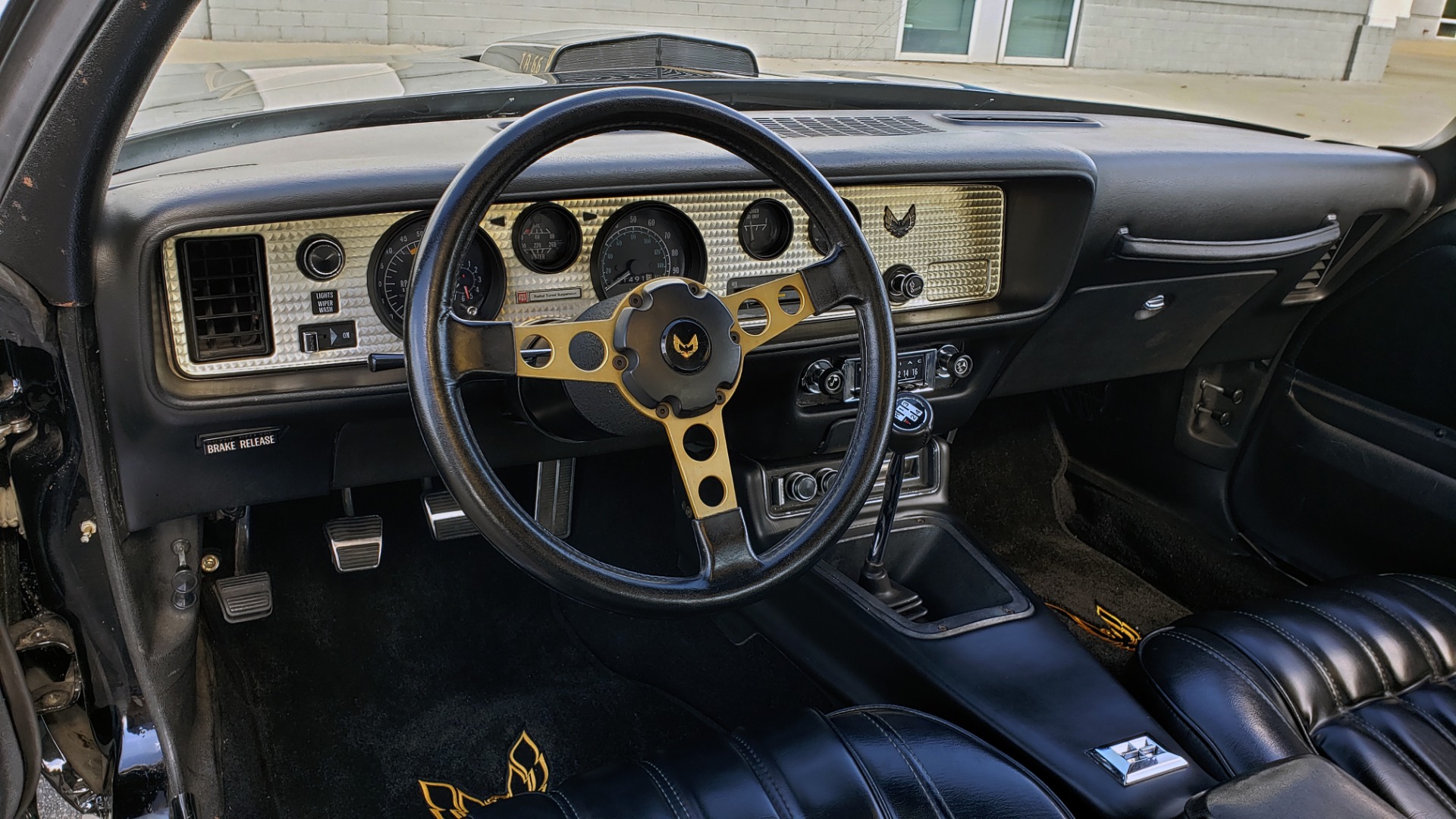 Used 1977 Pontiac TRANS AM Y82 SPECIAL EDITION BANDIT / 6.6L / 4-SPEED MANUAL / LOW MILES for sale $89,900 at Formula Imports in Charlotte NC 28227 55