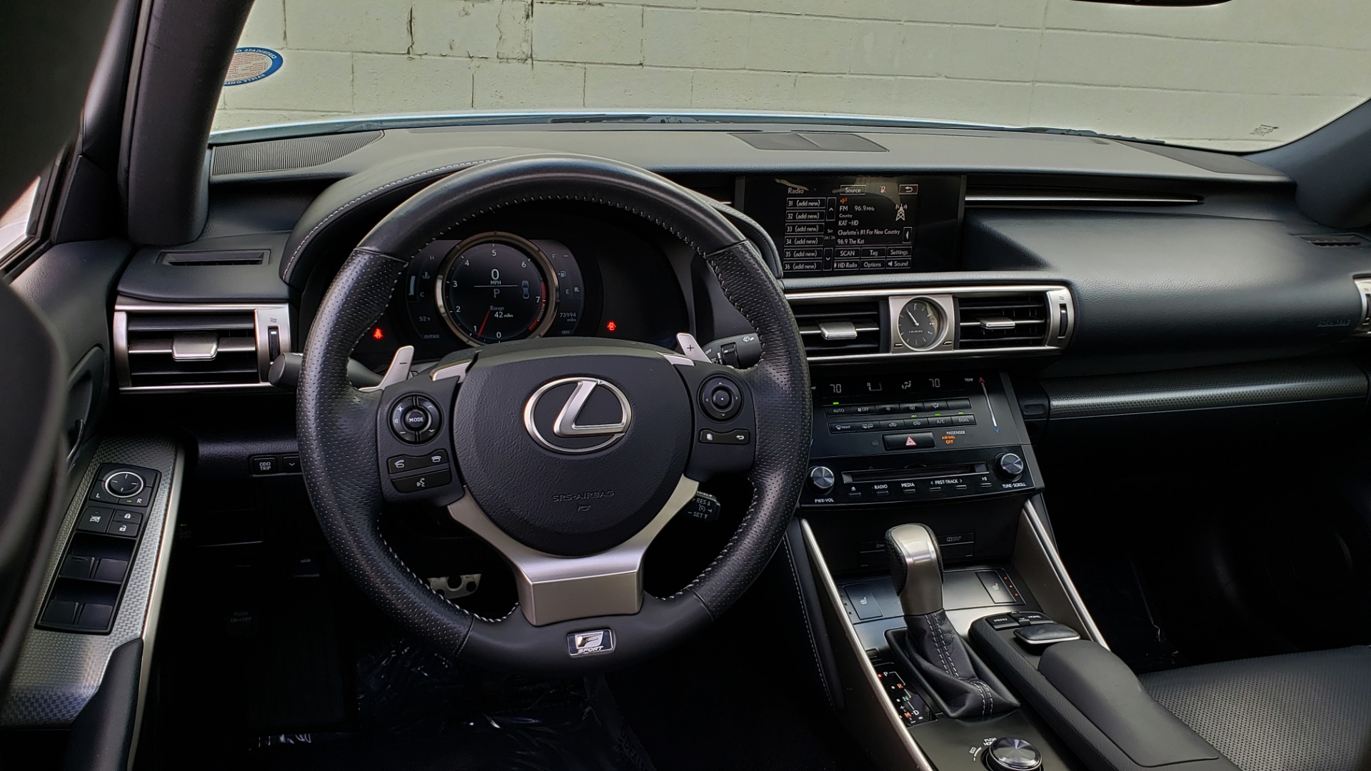 Used 2014 Lexus IS 250 F-SPORT / NAV / SUNROOF / REARVIEW / BSM for sale Sold at Formula Imports in Charlotte NC 28227 32