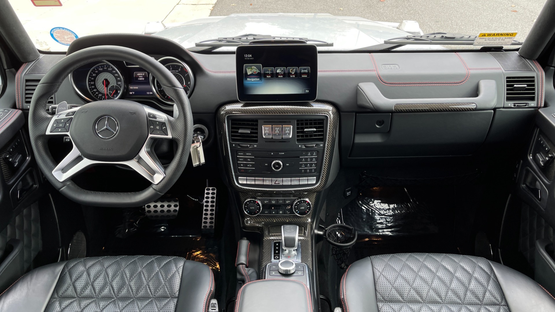Used 2018 Mercedes-Benz G-CLASS AMG G 63 4MATIC / AMG CF TRIM / DESIGNO / NAV / SUNROOF / REARVIEW for sale Sold at Formula Imports in Charlotte NC 28227 53