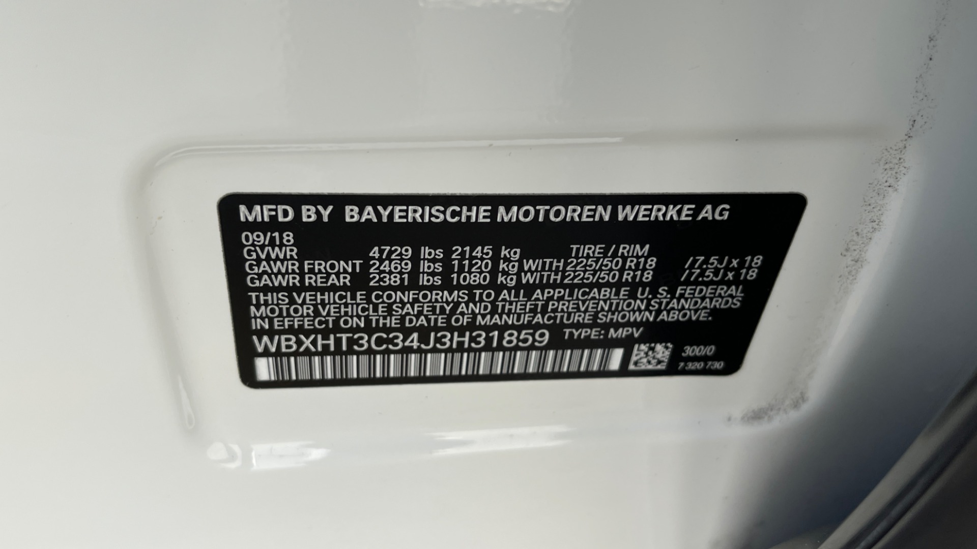 Used 2018 BMW X1 XDRIVE28I 2.0L / CONVENIENCE PKG / PANO-ROOF / REARVIEW for sale Sold at Formula Imports in Charlotte NC 28227 30