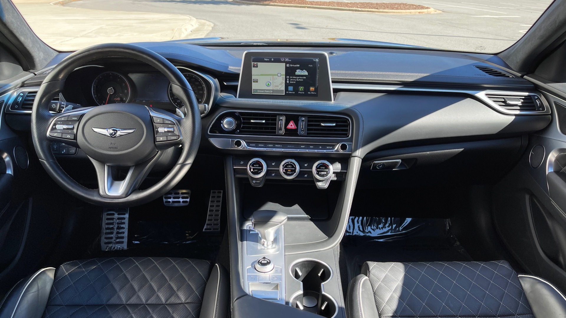Used 2019 Genesis G70 3.3T ADVANCED RWD / NAV / HUD / PARK ASST / SUNROOF / SURROUND VIEW for sale $40,695 at Formula Imports in Charlotte NC 28227 55