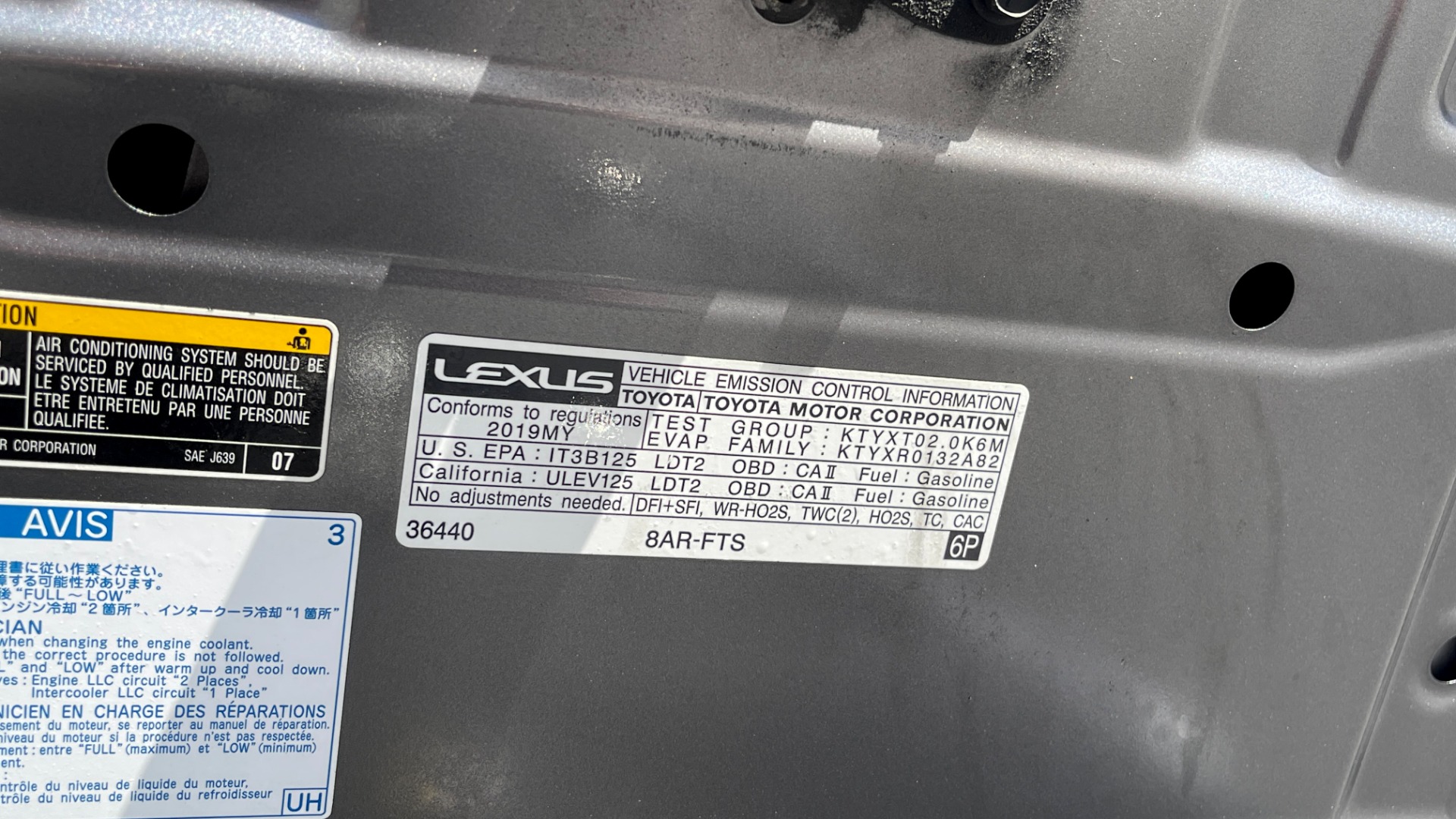 Used 2019 Lexus NX 300 F SPORT / 2.0L TURBO / FWD / LEATHER / REARVIEW for sale $37,995 at Formula Imports in Charlotte NC 28227 10