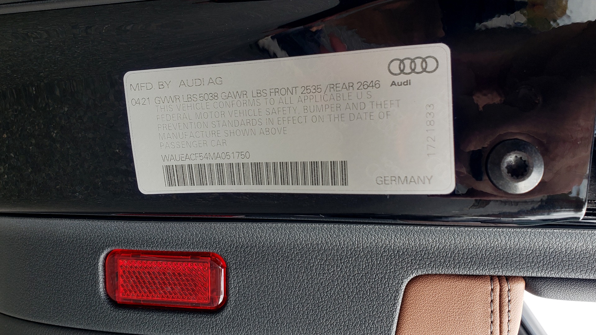 Used 2021 Audi A5 SPORTBACK S-LINE PRESTIGE / NAV / SUNROOF / BLACK OPTIC / VENT SEATS / REARVIEW for sale Sold at Formula Imports in Charlotte NC 28227 83