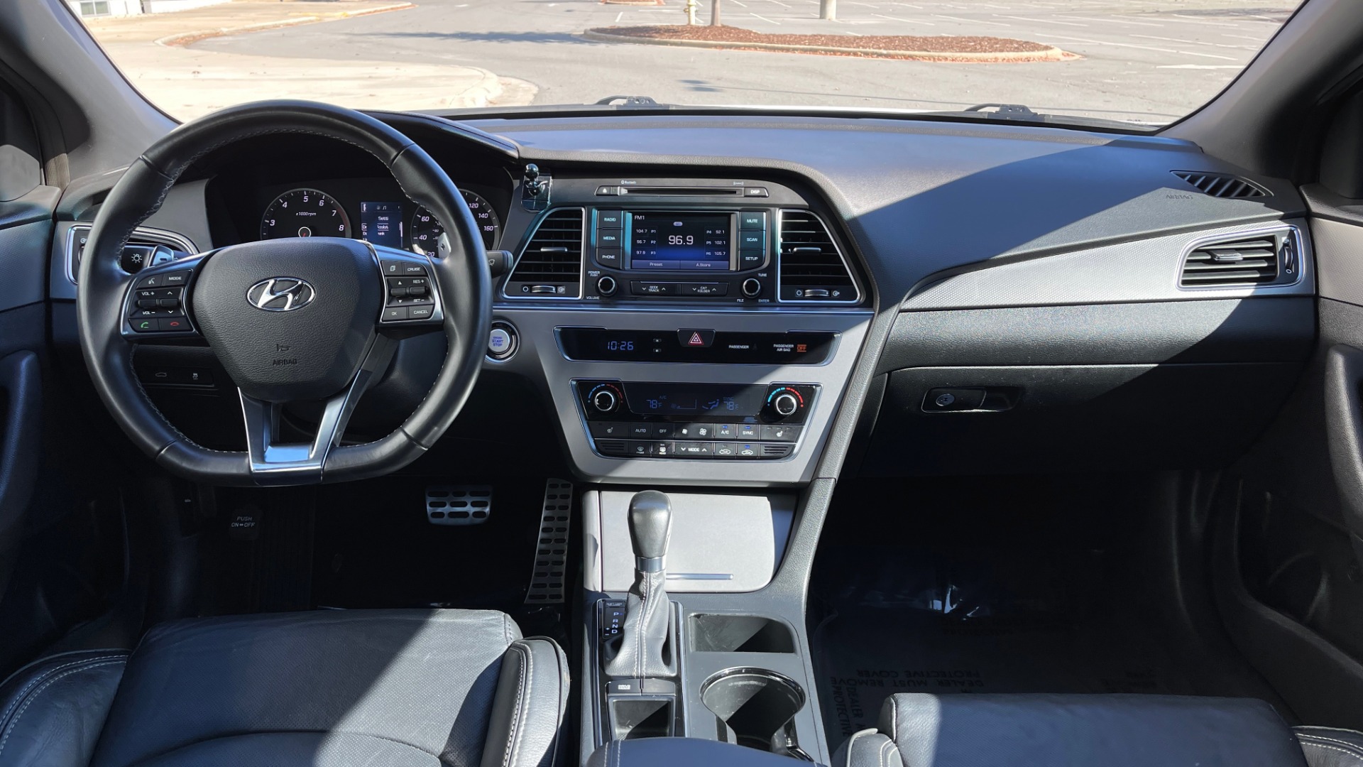 Used 2015 Hyundai SONATA 2.0T SPORT SEDAN / 6-SPD AUTO / BLIND SPOT / REARVIEW for sale Sold at Formula Imports in Charlotte NC 28227 47