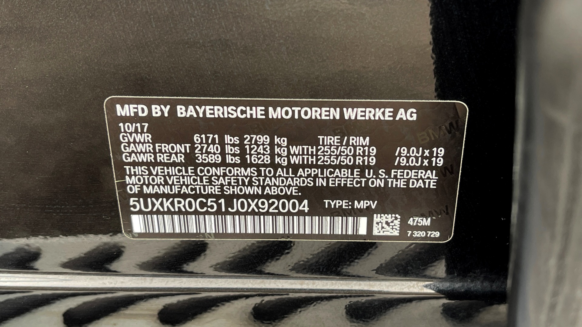 Used 2018 BMW X5 XDRIVE35I PREMIUM / DRVR ASST / HUD / ABSD / NAV / REARVIEW for sale $43,795 at Formula Imports in Charlotte NC 28227 72