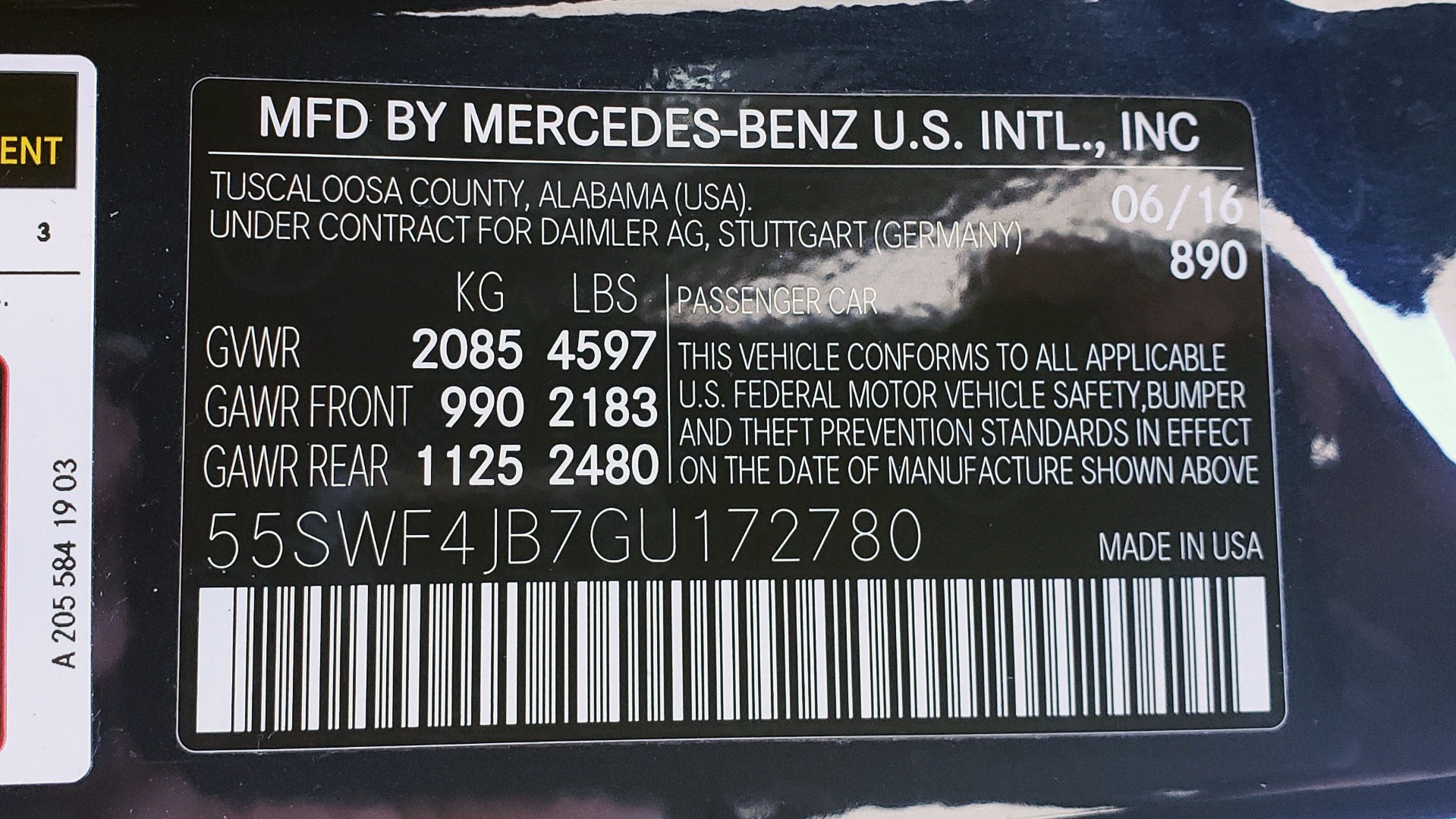 Used 2016 Mercedes-Benz C-Class C 300 PREMIUM / PANO-ROOF / HTD STS / BSA / REARVIEW for sale Sold at Formula Imports in Charlotte NC 28227 81