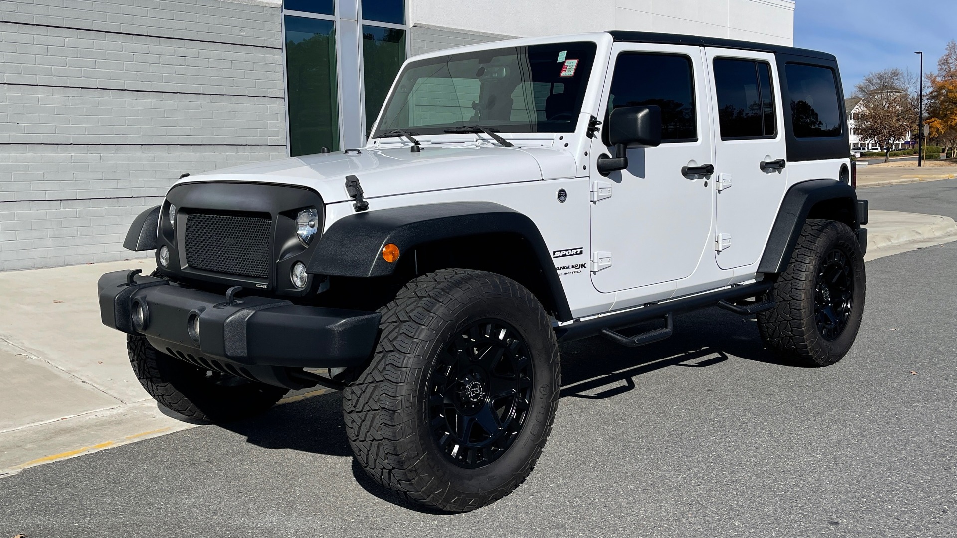 Used 2018 Jeep WRANGLER JK UNLIMITED SPORT S 4X4 /  V6 / AUTO /  HARD-TOP / 20IN WHEELS For Sale ($35,695) | Formula Imports Stock #F11518