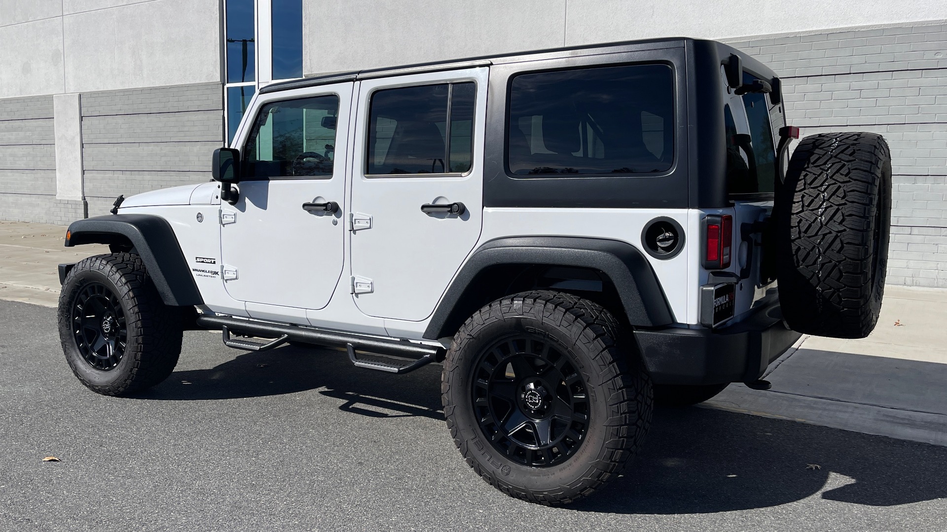 Used 2018 Jeep WRANGLER JK UNLIMITED SPORT S 4X4 / 3.6L V6 / AUTO / HARD-TOP / 20IN WHEELS for sale Sold at Formula Imports in Charlotte NC 28227 4