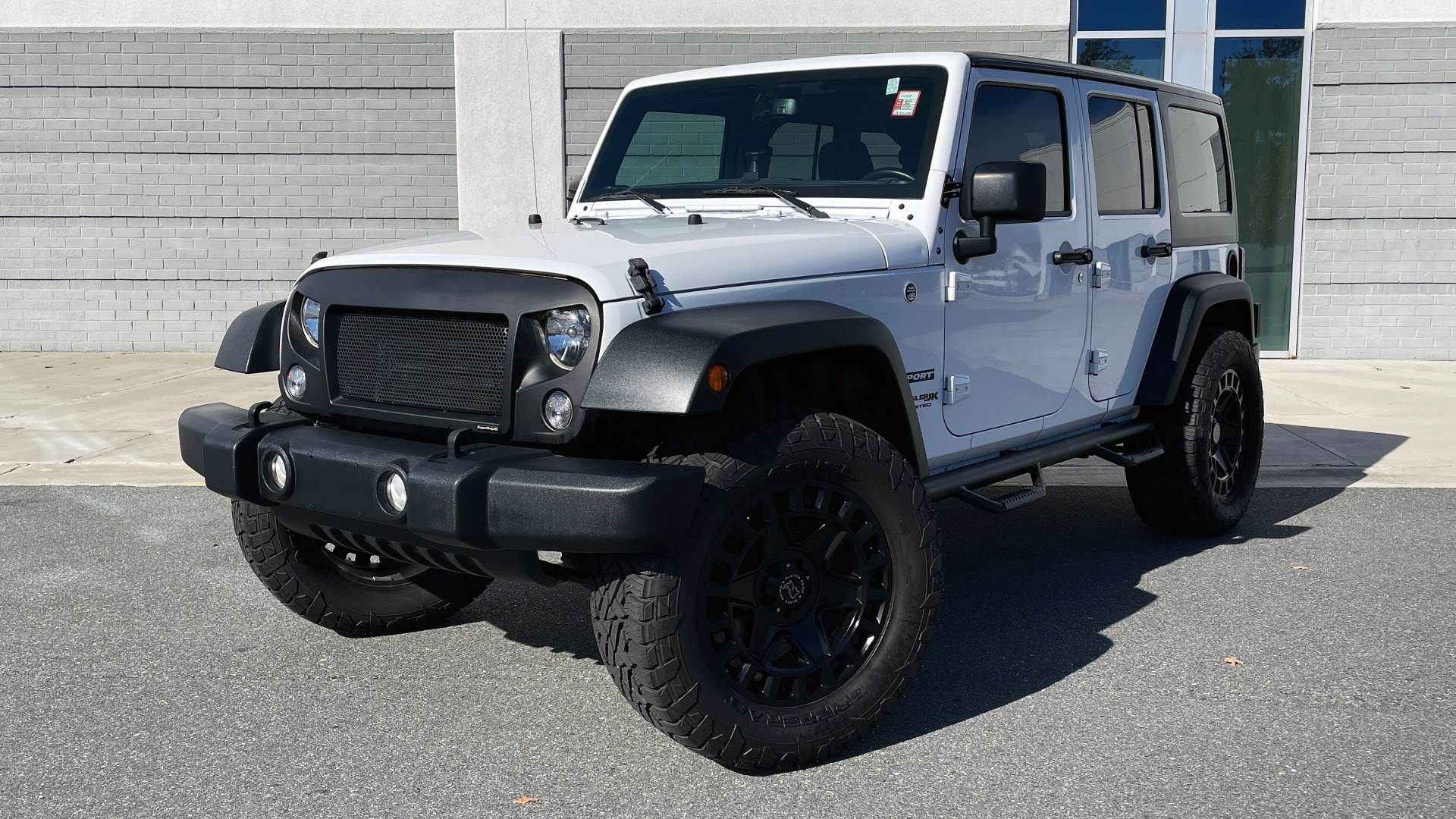 Used 2018 Jeep WRANGLER JK UNLIMITED SPORT S 4X4 / 3.6L V6 / AUTO / HARD-TOP / 20IN WHEELS for sale Sold at Formula Imports in Charlotte NC 28227 1